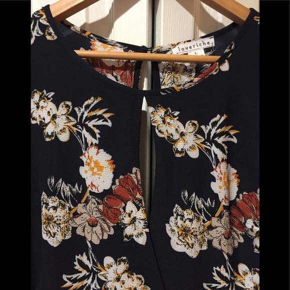 NWT~loveriche Fit and Flare Mini With Open Back - Picture 2 of 8